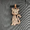 pendentif chat+oxydes