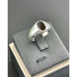 bague chevalière imit onyx oval