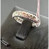 bague tour americain diamants environ 1ct en total or 750 millième (18 ct) 4,09g