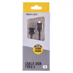 cable type c  1 mètre compatible galaxy s8 switch (noir)