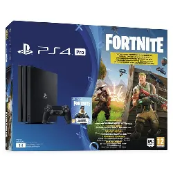console sony playstation 4 ps4  pro 1to noire pack fortnite