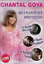dvd chantal goya : ses trois plus beaux spectacles : le soulier qui vole + la planète mystérieuse + le mystérieux voyage