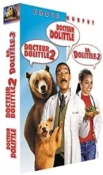 dvd dr. dolittle / dr. dolittle 2 / dr dolittle 3 - coffret 3 dvd