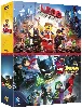 dvd la grande aventure lego + lego batman : le film - coffret dvd - dc comics [édition limitée]