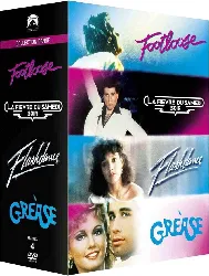 dvd paramount collection danse : footloose + la fièvre du samedi soir + flashdance + grease - pack