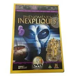 dvd phénomènes inexpliqués - coffret 5 dvd