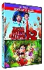 dvd tempête de boulettes géantes + l'ile des miam - nimaux dvd neuf