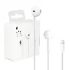 ecouteurs earpods apple intra-auriculaire avec micro blanc