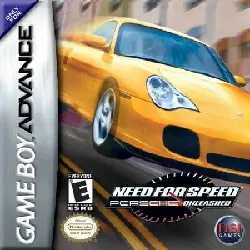 jeu gameboy advance gba need for speed porsche unleashed