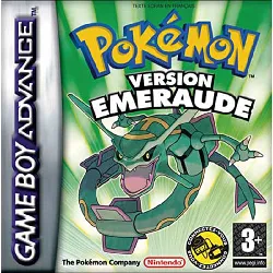jeu gameboy advance gba pokemon version emeraude