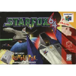 jeu n64 starfox 64 avec vibreur