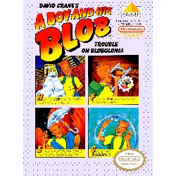 jeu nes a boy and his blob trouble on blobolonia