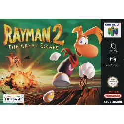 jeu nintendo n64 rayman 2 the great escape