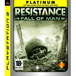 jeu ps3 resistance fall of man (edition platinum)