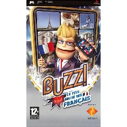 jeu psp buzz le plus malin des francais