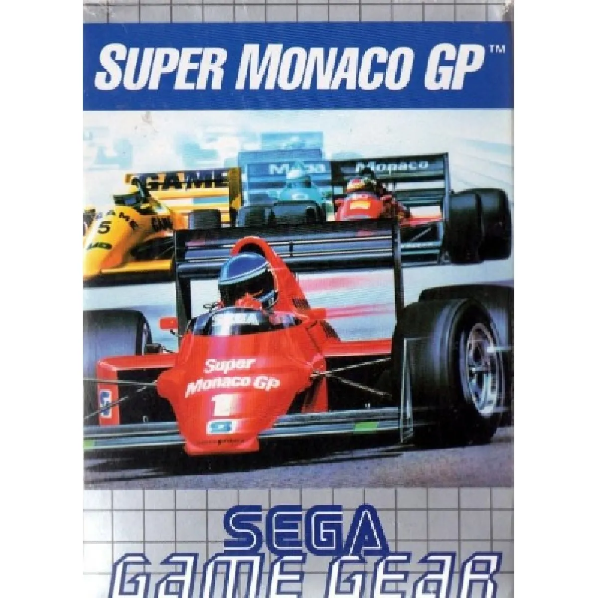 Jeu Sega Game Gear Super Monaco GP - Bon état - Version Complète