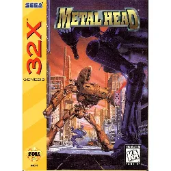 jeu sega megadrive 32x metal head