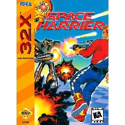 jeu sega megadrive 32x space harrier
