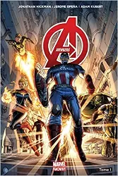 livre avengers, tome 1 : avengers marvel now