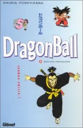 livre dragon ball, tome 5 : l'ultime combat