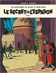 livre les aventures de blake et mortimer : le secret de l'espadon : tome 2