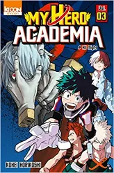 livre my hero academia, tome 3 : all might