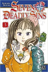 livre seven deadly sins, tome 5