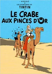 livre tintin crabe pinces or op ete 2006