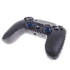manette sans fil freaks and geeks noire avec prise jack et boutons lumineux ps4