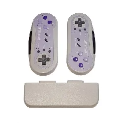 manettes sans fil acclaim dual turbo super nintendo avec récepteur