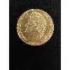 piece or 20 francs louis philippe i 1839 or 900/1000eme 6,39g