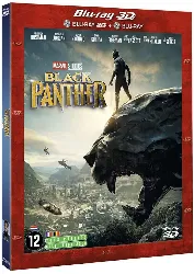 blu-ray black panther blu - ray 3d + 2d - marvel