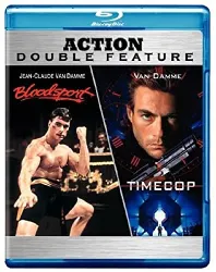 blu-ray bloodsport (tous les coups sont permis) + timecop blu - ray