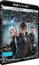 blu-ray les animaux fantastiques : les crimes de grindelwald - 4k ultra hd + blu - ray