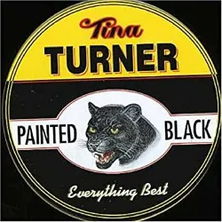 cd tina turner - everything best - painted black (1993)