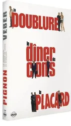 dvd 3 films écrits et réalisés par francis veber : le dîner de cons + le placard + la doublure - pack