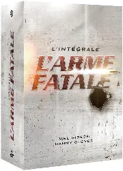 dvd l'arme fatale - l'intégrale - coffret dvd