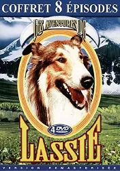 dvd les aventures de lassie - coffret 8 épisodes - pack