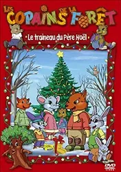 dvd les copains de la forêt : le traineau du père noël