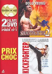 dvd shootfighter 2 / kickfighter - coffret 2 dvd