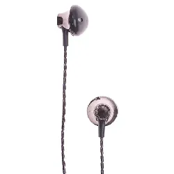 ecouteur superbass avec microphone- noir et silver - freaks and geeks