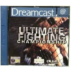 jeu dreamcast ultimate fighting championship