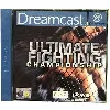 jeu dreamcast ultimate fighting championship