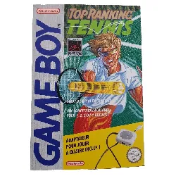 jeu gameboy jeu top ranking tennis