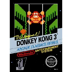 jeu nes nintendo nes/famicom donkey kong 3 the original arcade classics series