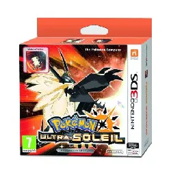 jeu nintendo 3ds pokémon ultra soleil edition collector
