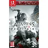 jeu nintendo switch assassin's creed iii remastered