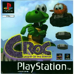 jeu ps2 ps1 croc legend of the gobbos