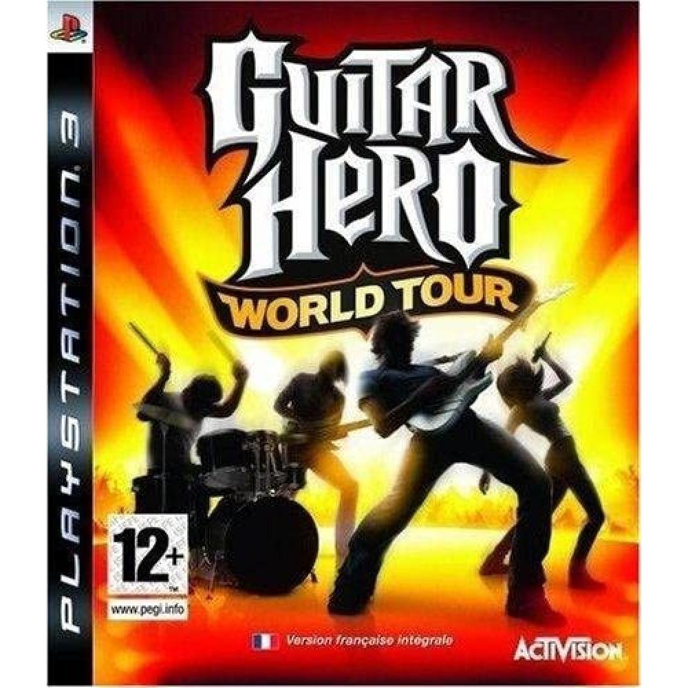 Jeu Ps3 Guitar Hero World Tour 