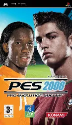 jeu psp pro evolution soccer 2008